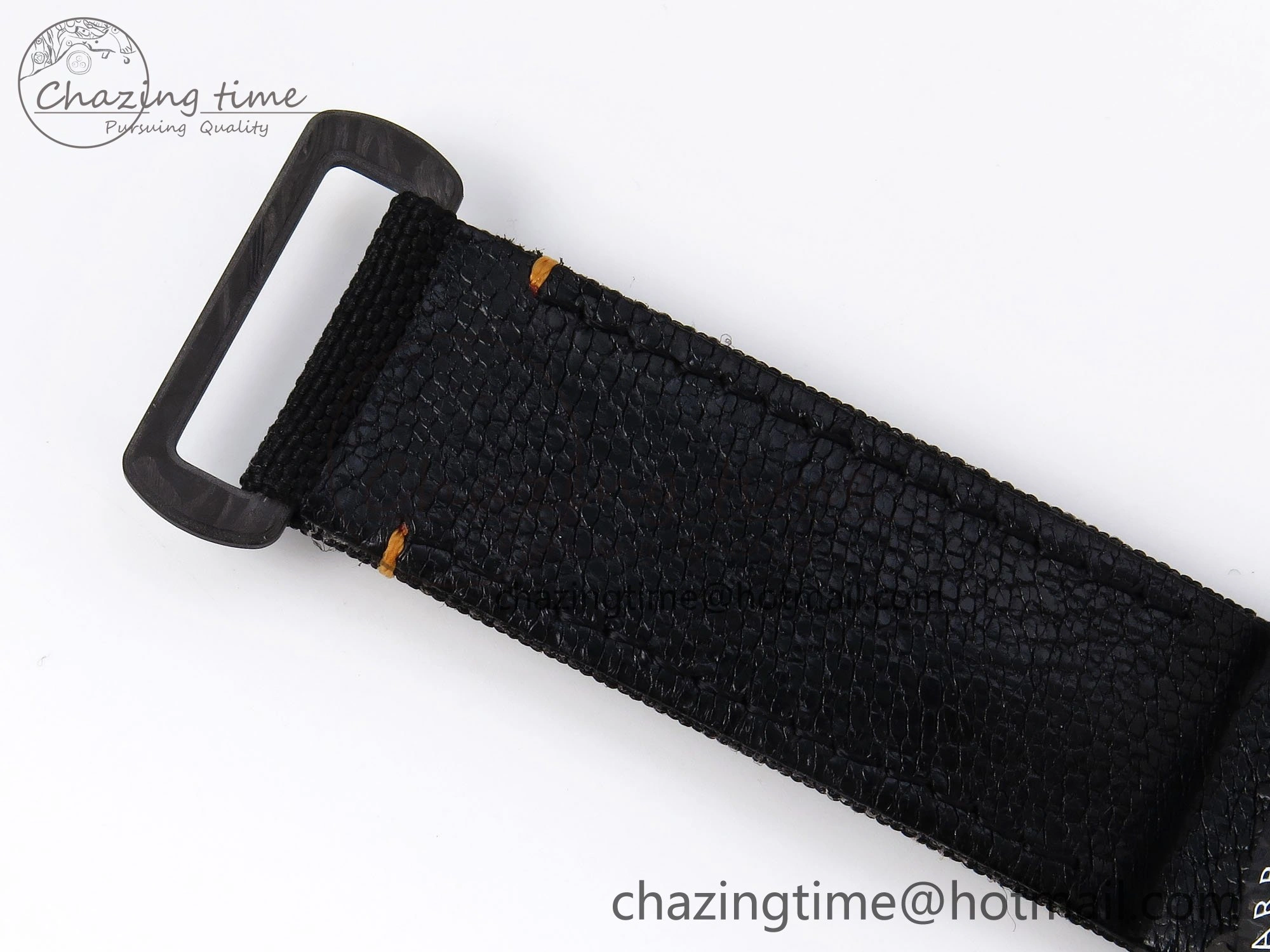 Sea Dweller 43mm Carbon DIWF Best Edition Black Dial Orange Markers on Black Nylon Strap A Supportive 1671