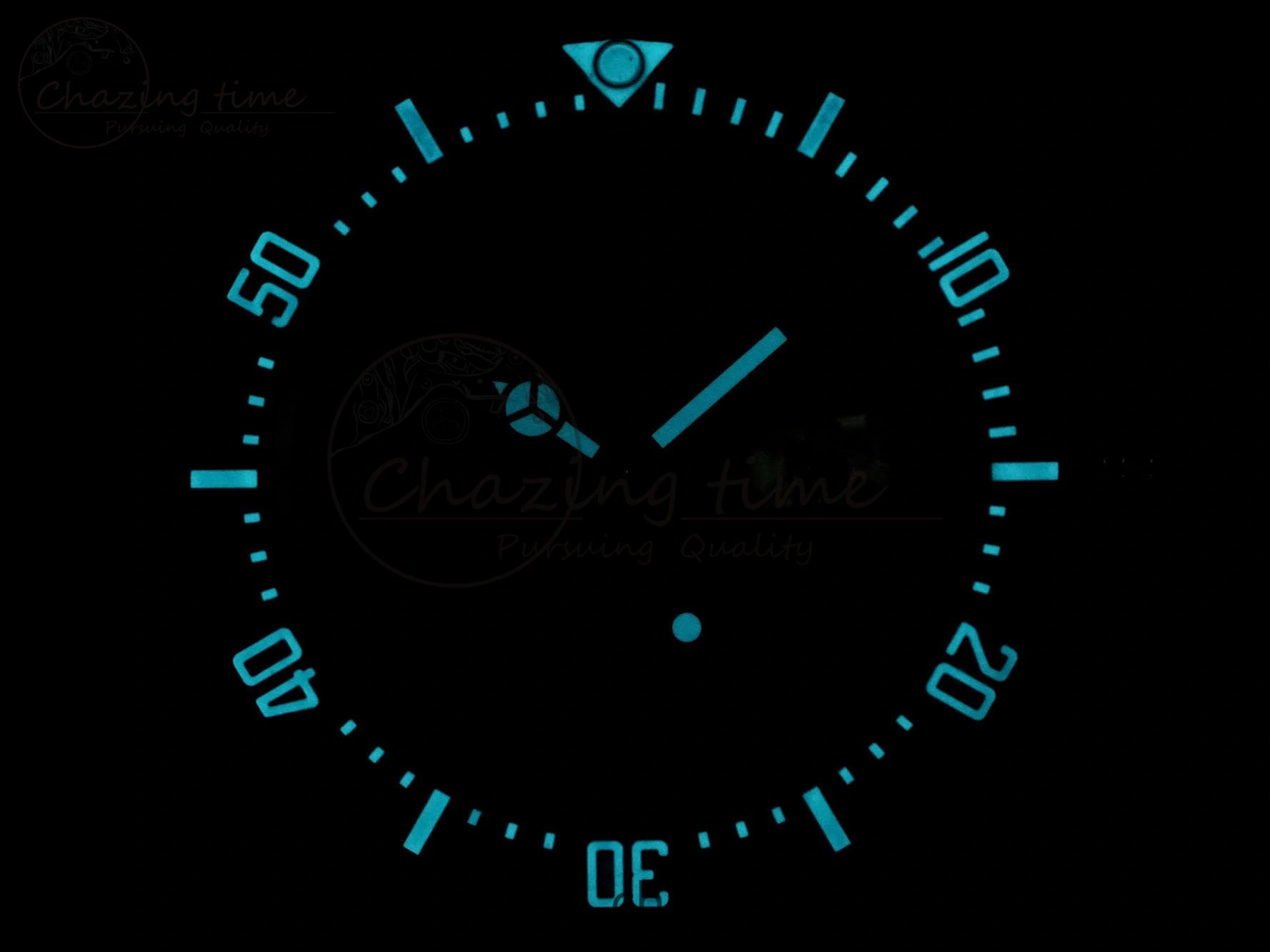 BestValue Sea Dweller 43mm Carbon DIWF Best Edition Black Dial on Black Nylon Strap A 1670