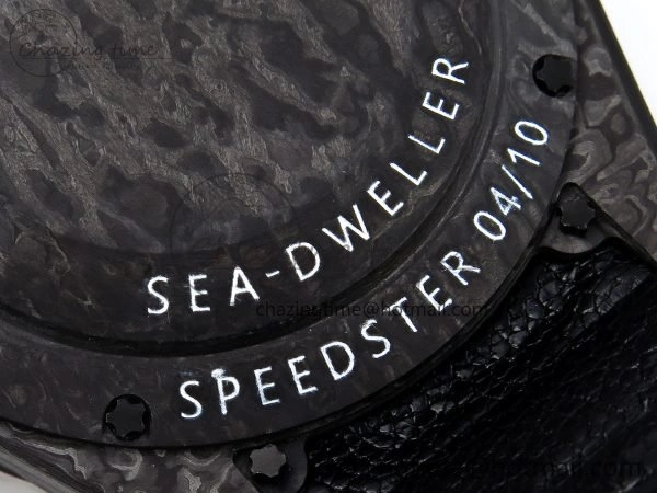 Sea Dweller 43mm Carbon DIWF Best Edition Graffiti Dial on Black Nylon Strap A Unique 1669