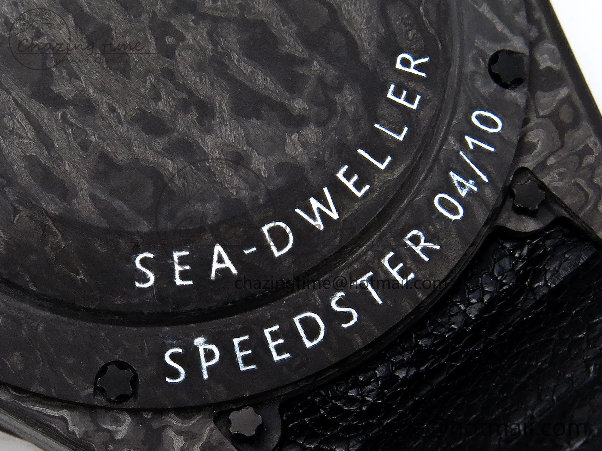 Sea Dweller 43mm Carbon DIWF Best Edition Graffiti Dial on Black Nylon Strap A Unique 1669