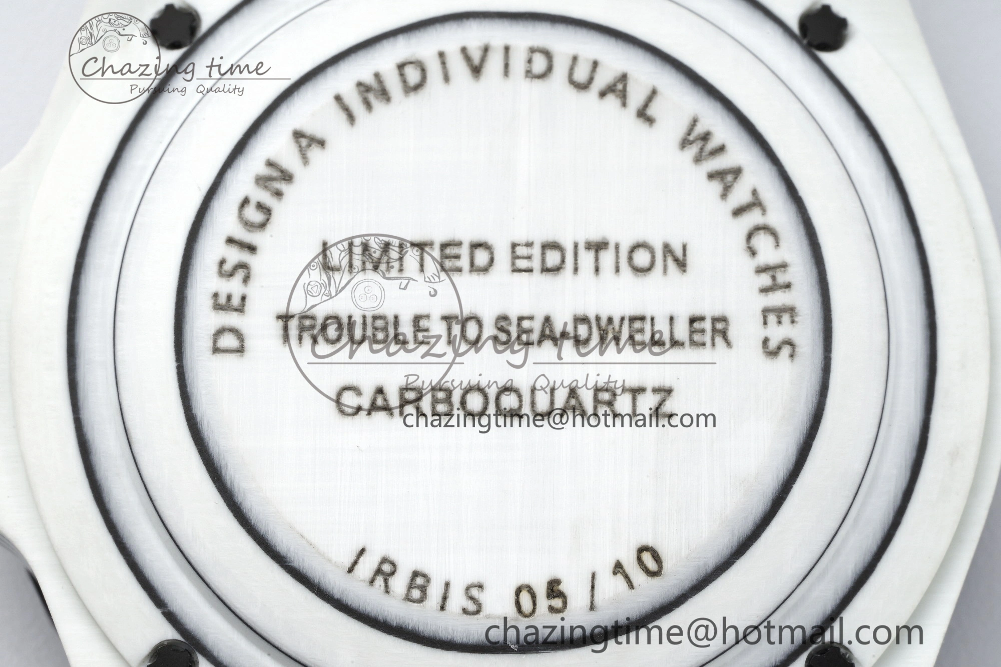 Sea Dweller 43mm ‘IRBIS’ DIWF Best Edition Carbon Dial on Black Nylon Strap A Comfortable 2152