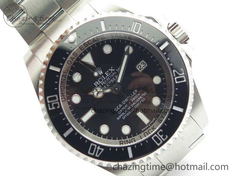 Sea-Dweller DEEPSEA 116660 BP Maker 1:1 Best Edition Black Dial On SS Bracelet SA3135 V Durable 3536