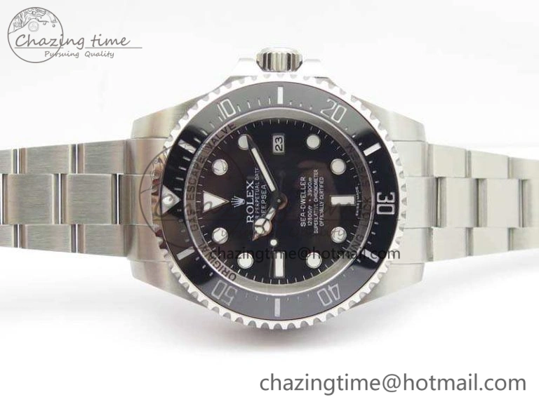 Sea-Dweller DEEPSEA 116660 BP Maker 1:1 Best Edition Black Dial On SS Bracelet SA3135 V Durable 3536