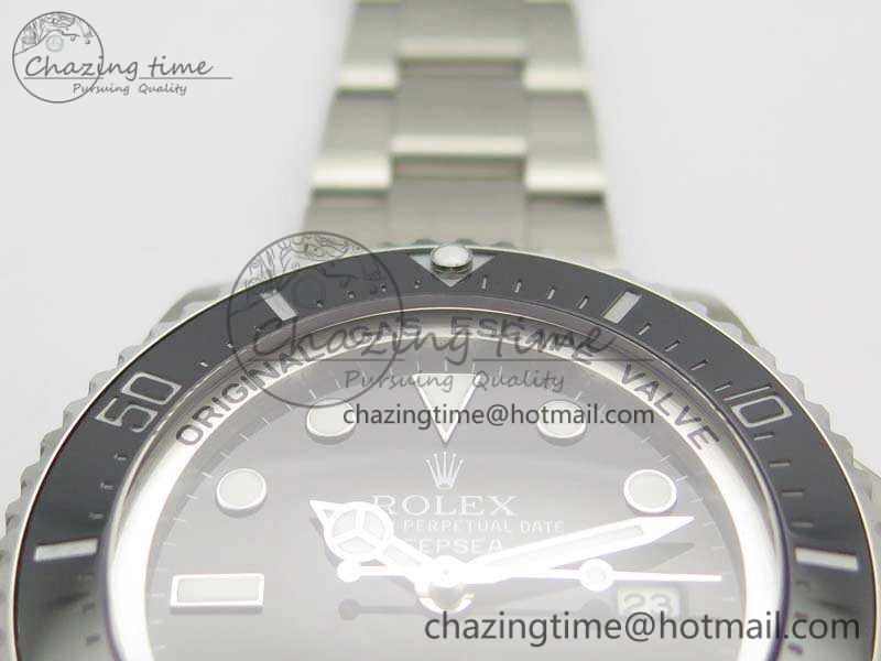 Sea-Dweller DEEPSEA 116660 BP Maker 1:1 Best Edition Black Dial On SS Bracelet SA3135 V Durable 3536