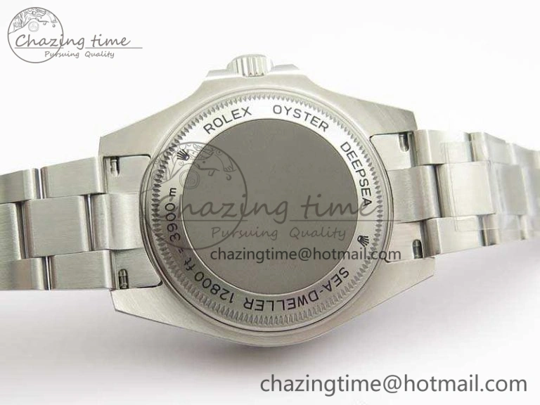 Sea-Dweller DEEPSEA 116660 BP Maker 1:1 Best Edition Black Dial On SS Bracelet SA3135 V Durable 3536