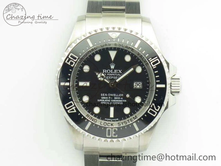 SportInspired Sea-Dweller DEEPSEA 116660 Black ARF 1:1 Best Edition 904L SS Case And Bracelet SH 3484