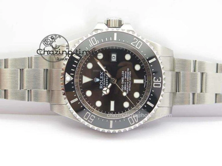 Efficient Sea-Dweller DEEPSEA 116660 Black Ceramic V7 Noob Best Edition On SS Bracelet A 3924