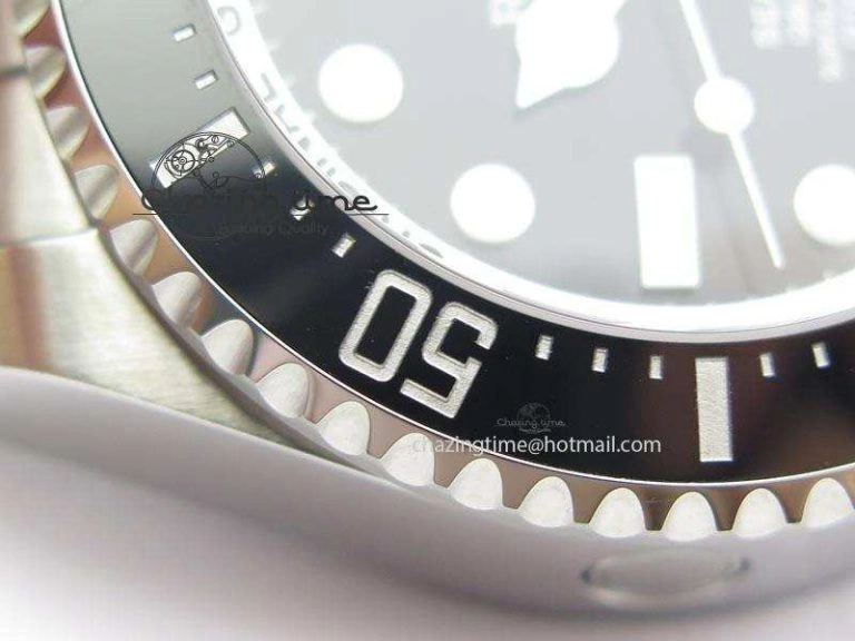 Efficient Sea-Dweller DEEPSEA 116660 Black Ceramic V7 Noob Best Edition On SS Bracelet A 3924