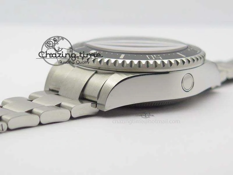 Sea-Dweller DEEPSEA 116660 Black Ceramic V7 Noob Best Edition On SS Bracelet SA FashionForward 3926