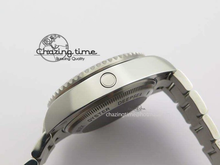 Sea-Dweller DEEPSEA 116660 Black Ceramic V7 Noob Best Edition On SS Bracelet SA FashionForward 3926