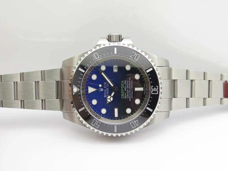 Stylish Sea-Dweller DEEPSEA 116660 “D-BLUE” BP Maker Best Edition On SS Bracelet SA3135 V 3560