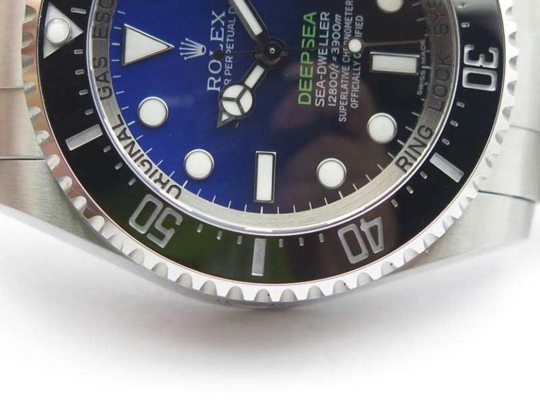Stylish Sea-Dweller DEEPSEA 116660 “D-BLUE” BP Maker Best Edition On SS Bracelet SA3135 V 3560
