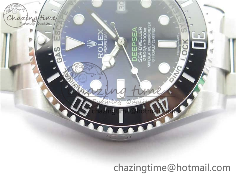 Sea-Dweller DEEPSEA 116660 D-BLUE GMF 316L Steel on SS Bracelet A Reliable 2958