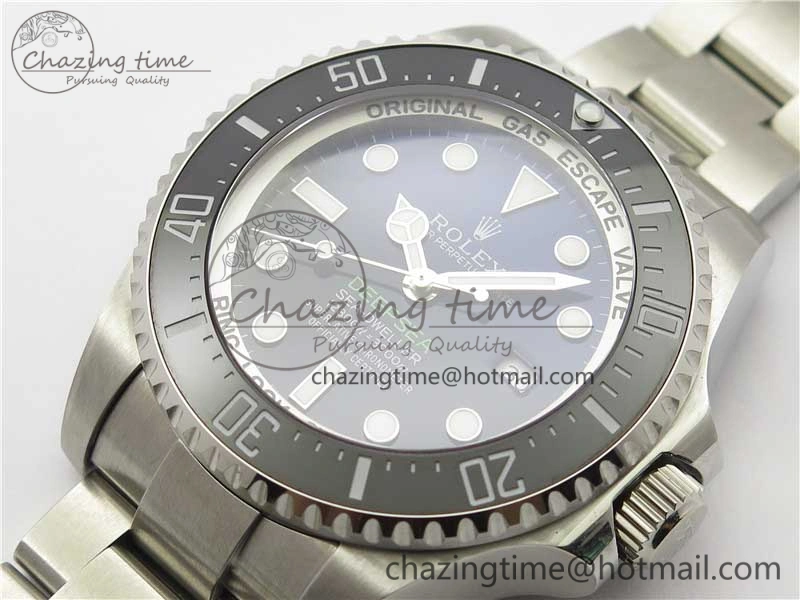 Sea-Dweller DEEPSEA 116660 D-BLUE GMF 316L Steel on SS Bracelet A Reliable 2958