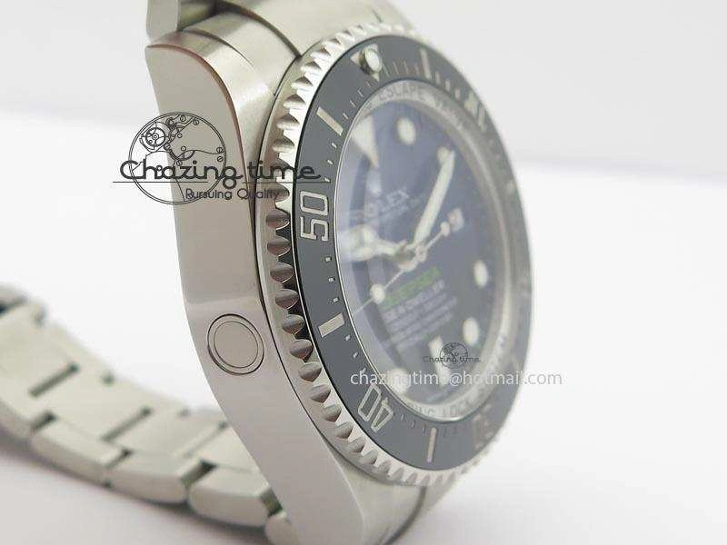 Packable Sea-Dweller DEEPSEA 116660 “D-BLUE” V7 Noob Best Edition On SS Bracelet A 3922