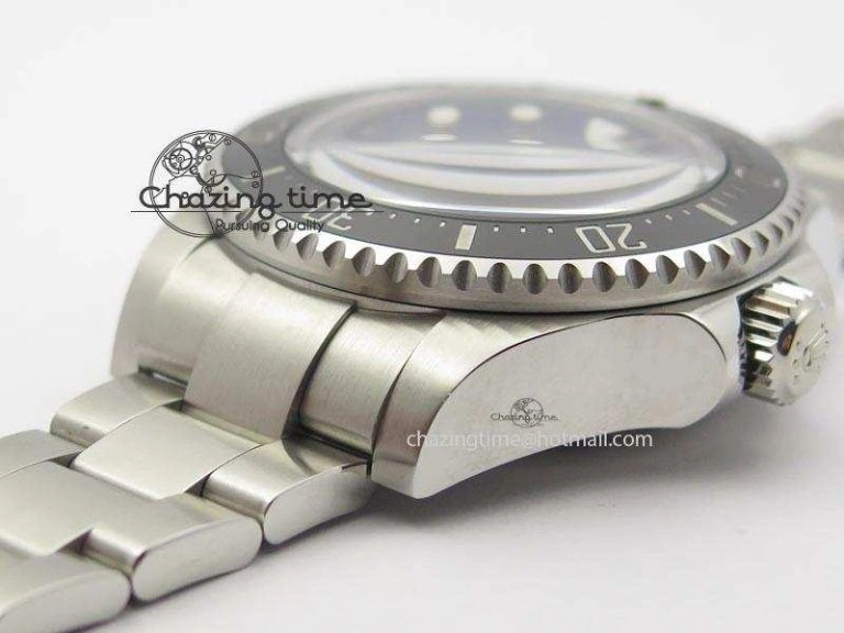 Packable Sea-Dweller DEEPSEA 116660 “D-BLUE” V7 Noob Best Edition On SS Bracelet A 3922