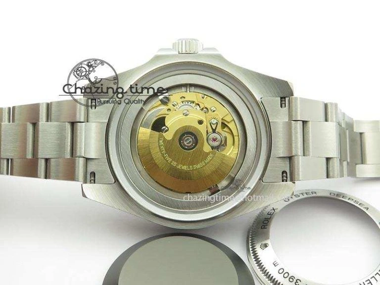 Packable Sea-Dweller DEEPSEA 116660 “D-BLUE” V7 Noob Best Edition On SS Bracelet A 3922