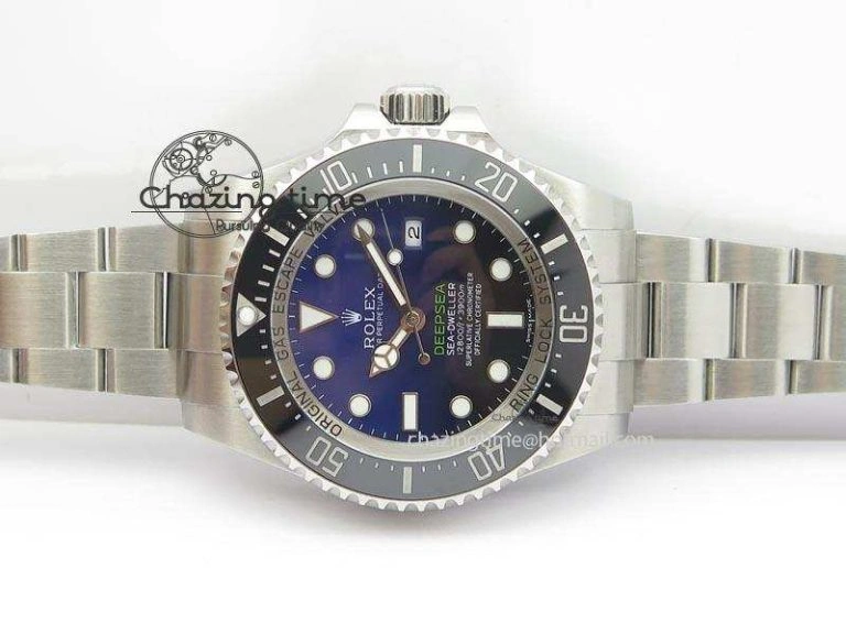 Seasonal Sea-Dweller DEEPSEA 116660 “D-BLUE” V7 Noob Best Edition On SS Bracelet SA 3923