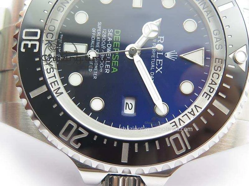 Seasonal Sea-Dweller DEEPSEA 116660 “D-BLUE” V7 Noob Best Edition On SS Bracelet SA 3923