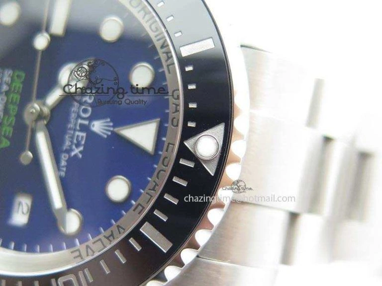 Seasonal Sea-Dweller DEEPSEA 116660 “D-BLUE” V7 Noob Best Edition On SS Bracelet SA 3923