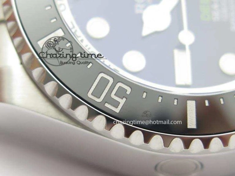 Seasonal Sea-Dweller DEEPSEA 116660 “D-BLUE” V7 Noob Best Edition On SS Bracelet SA 3923