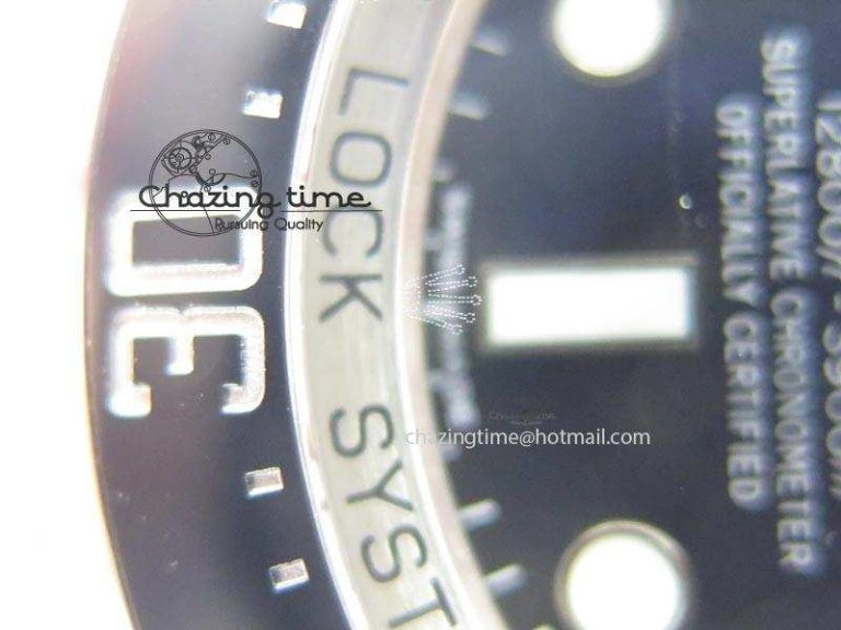 Seasonal Sea-Dweller DEEPSEA 116660 “D-BLUE” V7 Noob Best Edition On SS Bracelet SA 3923