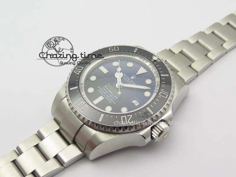 Seasonal Sea-Dweller DEEPSEA 116660 “D-BLUE” V7 Noob Best Edition On SS Bracelet SA 3923