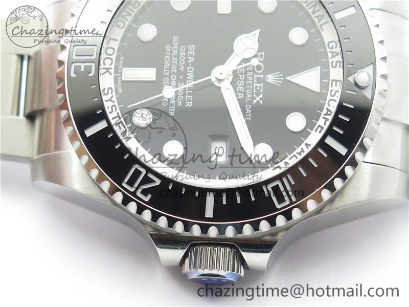Sea-Dweller DEEPSEA 116660 GMF 316L Steel Black Dial on SS Bracelet A DailyWear 2959