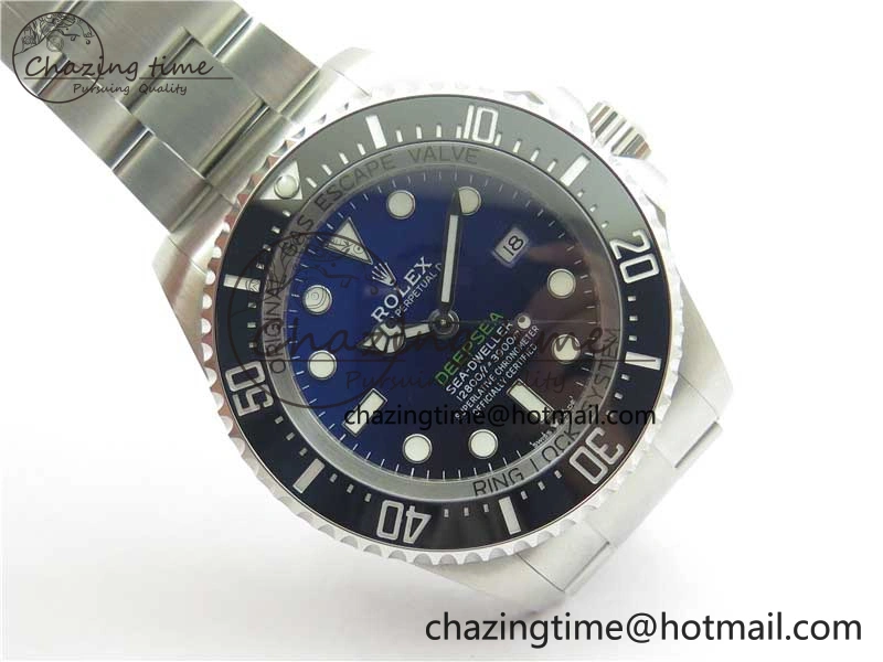 Lightweight Sea-Dweller DEEPSEA 126660 “D-BLUE” ARF 904L Steel on SS Bracelet A 2554
