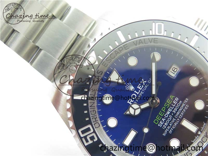 Lightweight Sea-Dweller DEEPSEA 126660 “D-BLUE” ARF 904L Steel on SS Bracelet A 2554