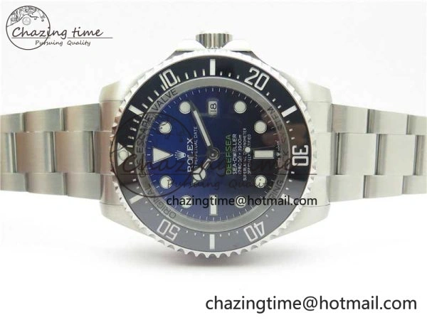 Lightweight Sea-Dweller DEEPSEA 126660 “D-BLUE” ARF 904L Steel on SS Bracelet A 2554