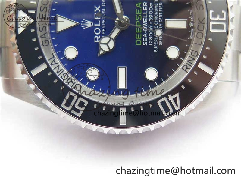 Lightweight Sea-Dweller DEEPSEA 126660 “D-BLUE” ARF 904L Steel on SS Bracelet A 2554