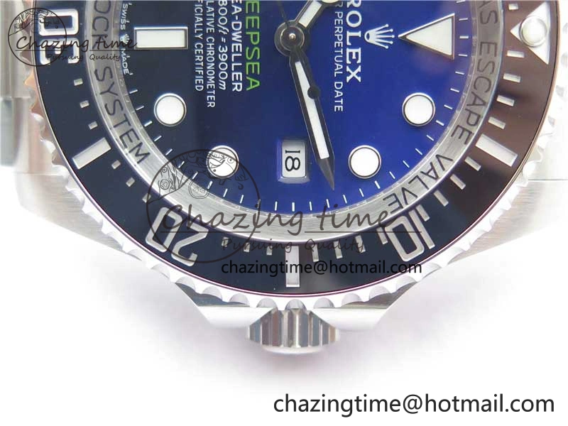 Lightweight Sea-Dweller DEEPSEA 126660 “D-BLUE” ARF 904L Steel on SS Bracelet A 2554