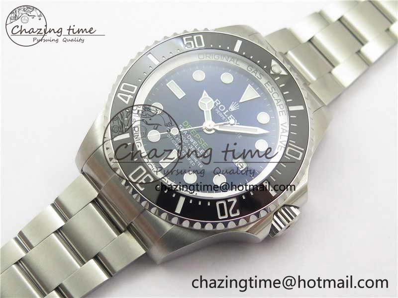 Lightweight Sea-Dweller DEEPSEA 126660 “D-BLUE” ARF 904L Steel on SS Bracelet A 2554