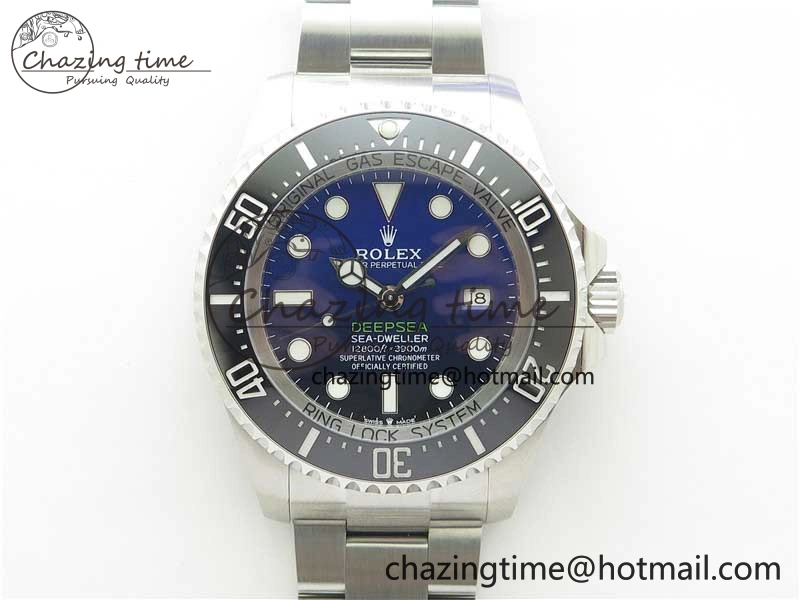 Lightweight Sea-Dweller DEEPSEA 126660 “D-BLUE” ARF 904L Steel on SS Bracelet A 2554