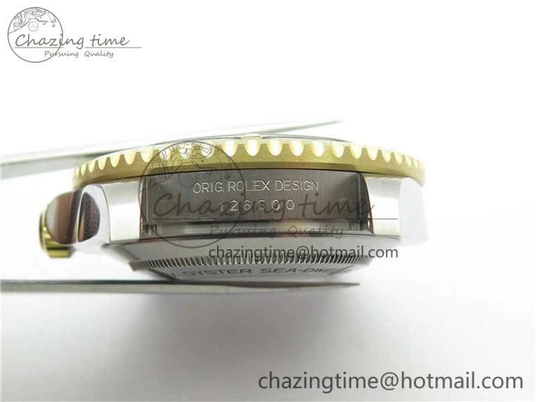 Unique Sea-Dweller Two Tone SS YG 126603 ARF 1:1 Best Edition 904L SS YG Case and Bracelet A 3233