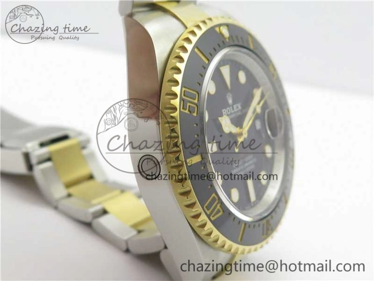 Unique Sea-Dweller Two Tone SS YG 126603 ARF 1:1 Best Edition 904L SS YG Case and Bracelet A 3233