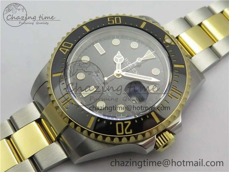 Unique Sea-Dweller Two Tone SS YG 126603 ARF 1:1 Best Edition 904L SS YG Case and Bracelet A 3233