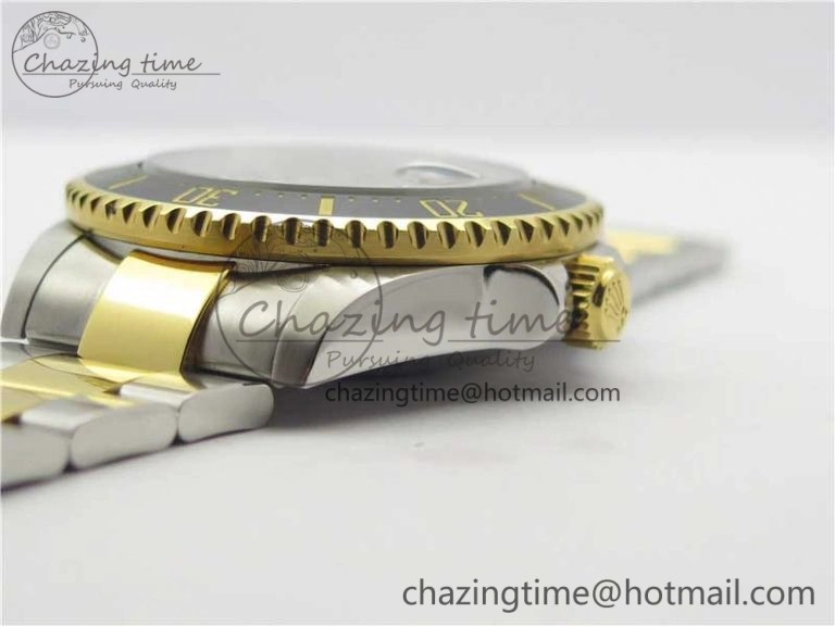 FlexibleFit Sea-Dweller Two Tone SS YG 126603 D1F Best Edition Black Dial on SS YG Bracelet A 3189