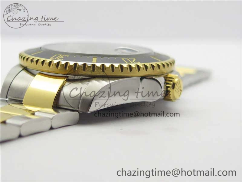 FlexibleFit Sea-Dweller Two Tone SS YG 126603 D1F Best Edition Black Dial on SS YG Bracelet A 3189