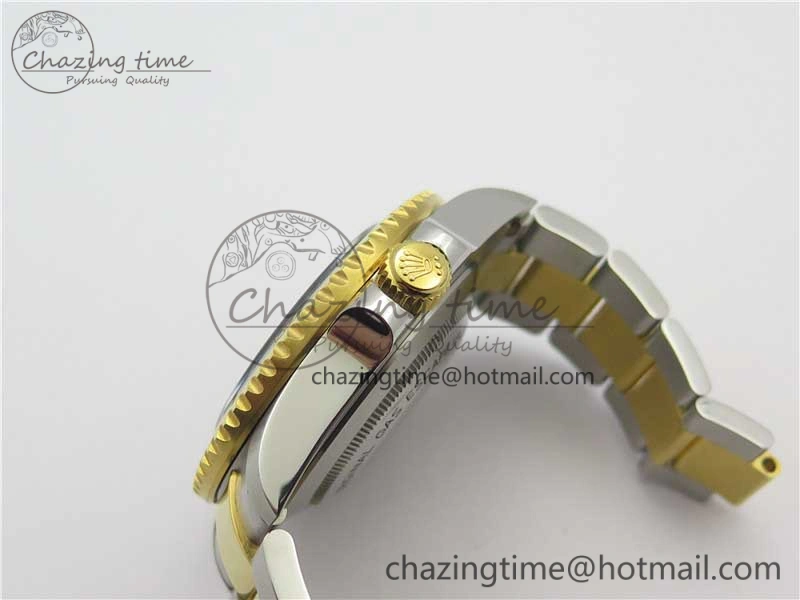 FlexibleFit Sea-Dweller Two Tone SS YG 126603 D1F Best Edition Black Dial on SS YG Bracelet A 3189