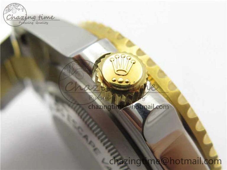 FlexibleFit Sea-Dweller Two Tone SS YG 126603 D1F Best Edition Black Dial on SS YG Bracelet A 3189