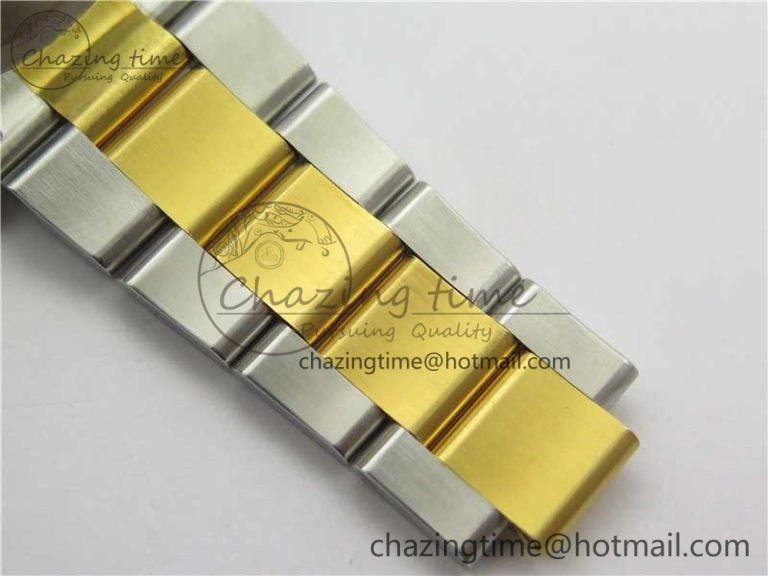 FlexibleFit Sea-Dweller Two Tone SS YG 126603 D1F Best Edition Black Dial on SS YG Bracelet A 3189