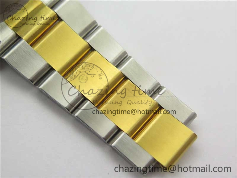FlexibleFit Sea-Dweller Two Tone SS YG 126603 D1F Best Edition Black Dial on SS YG Bracelet A 3189