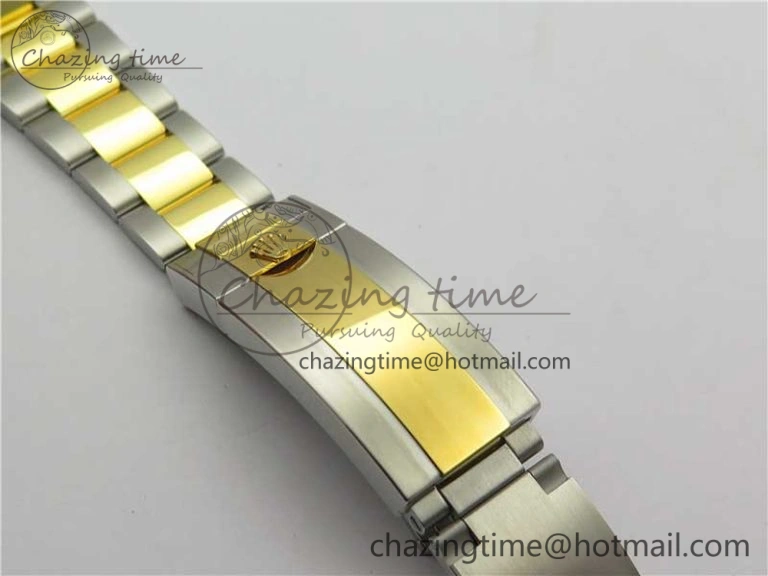 FlexibleFit Sea-Dweller Two Tone SS YG 126603 D1F Best Edition Black Dial on SS YG Bracelet A 3189