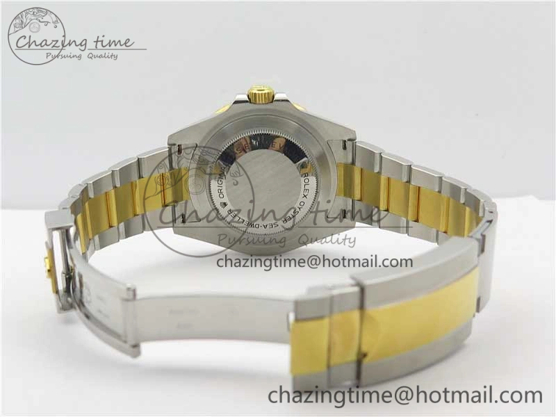 FlexibleFit Sea-Dweller Two Tone SS YG 126603 D1F Best Edition Black Dial on SS YG Bracelet A 3189