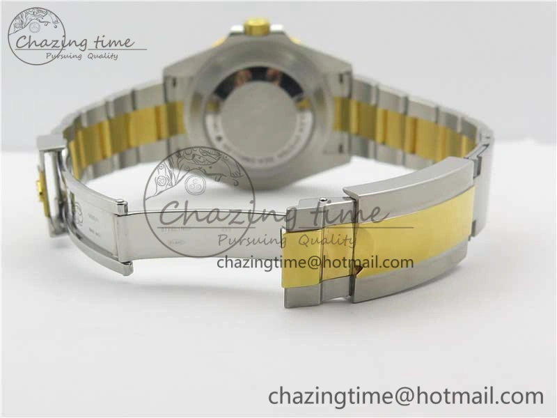 FlexibleFit Sea-Dweller Two Tone SS YG 126603 D1F Best Edition Black Dial on SS YG Bracelet A 3189
