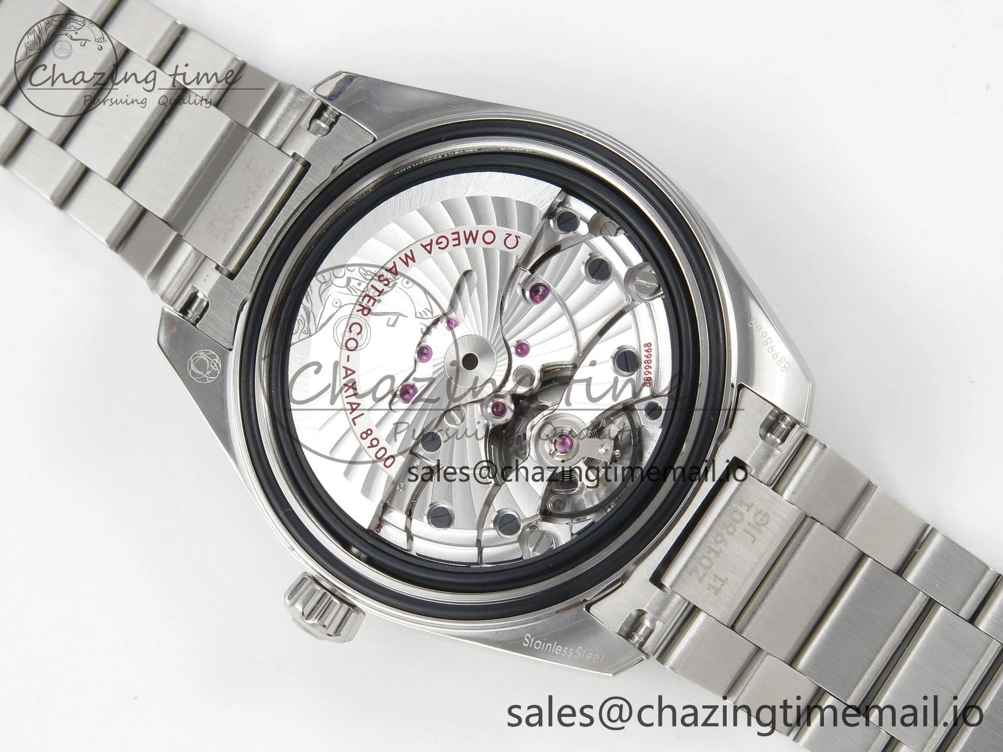 Modern Seamaster 150M SS VSF 1:1 Best Edition Turquoise Blue Dial on SS Bracelet A8900 Super Clone 7661
