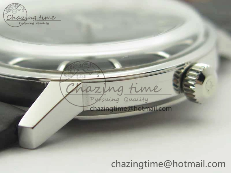 AllSeason Seamaster 30 1962 SS TW Best Edition Black Dial On Leather Strap MIYOTA 8079
