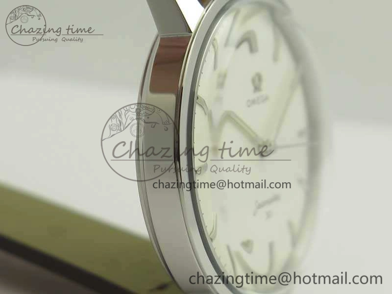 Seamaster 30 1962 SS TW Best Edition White Dial On Leather Strap MIYOTA Breathable 8078